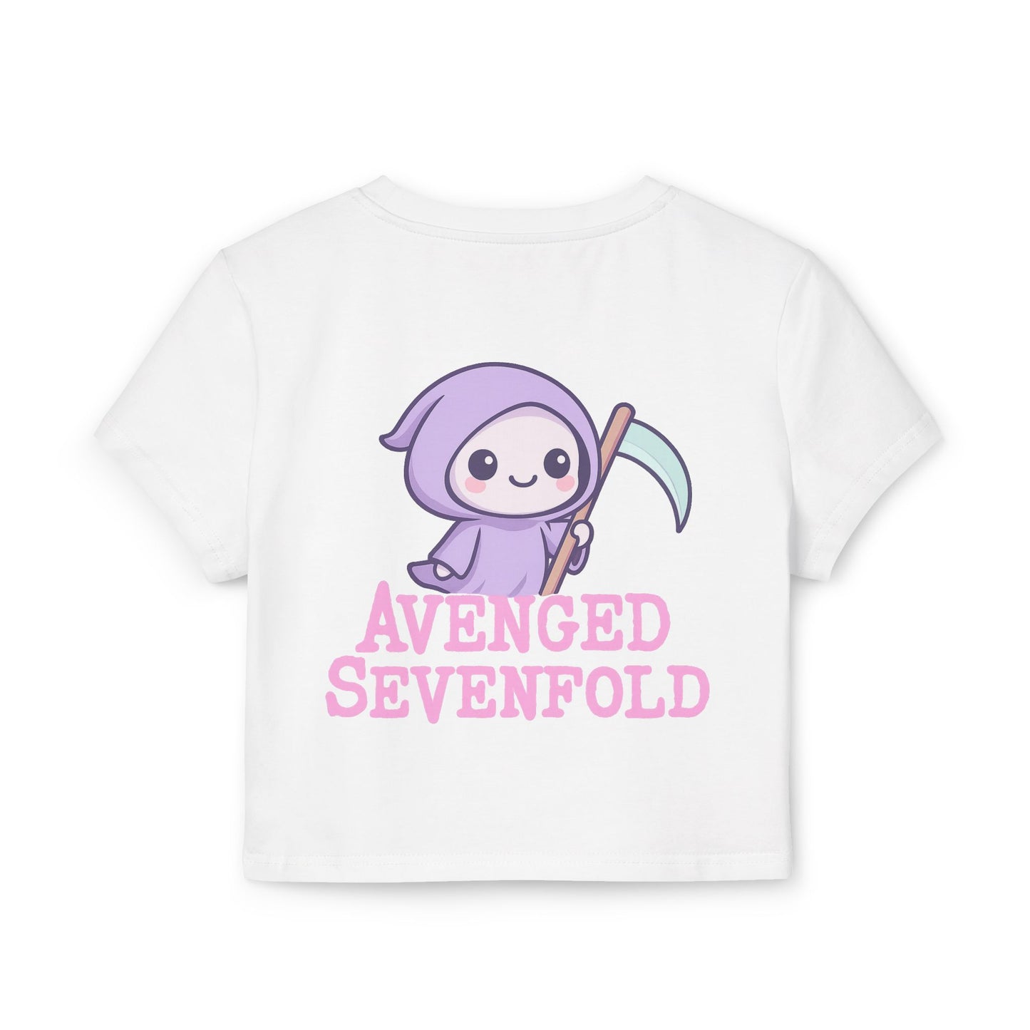 A7X - Cute Death Skull - Baby Tee Mujer