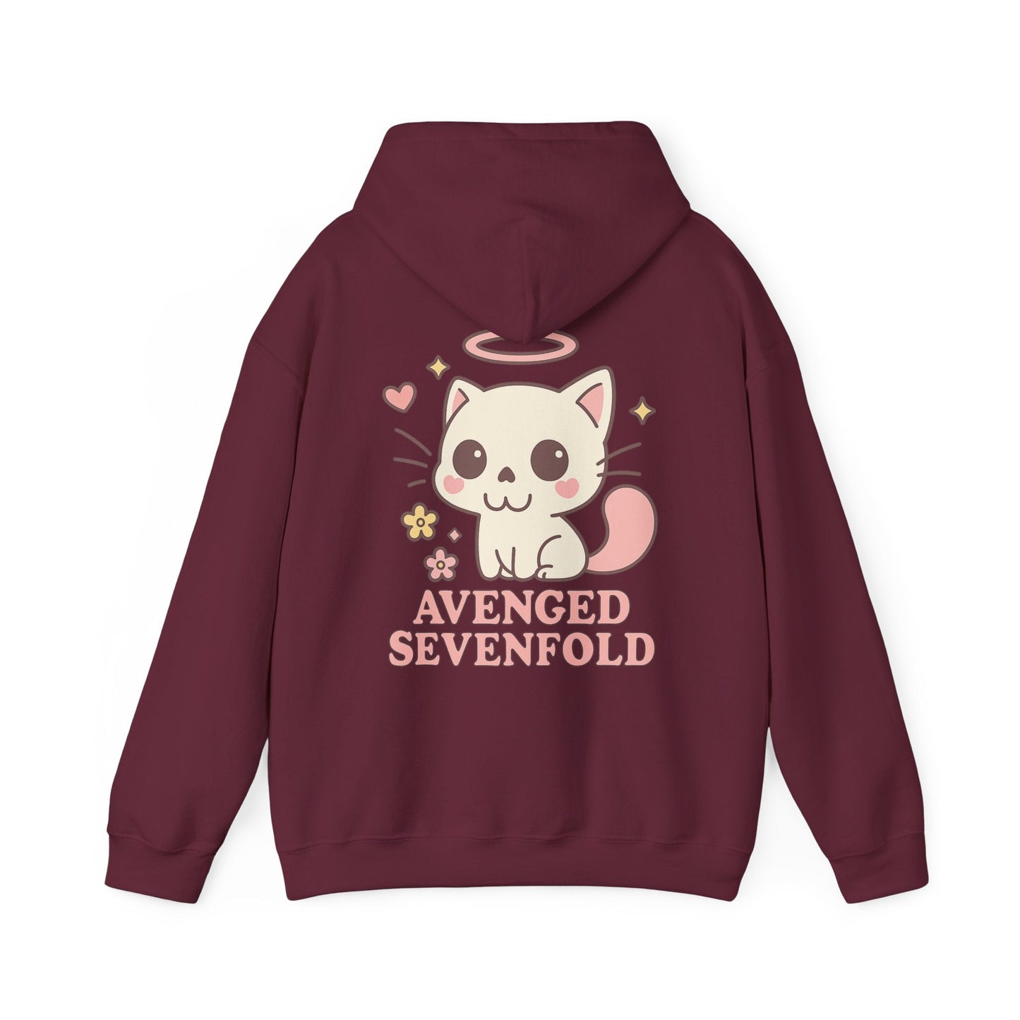 A7X - Cute Cat Graphic Hoodie - Unisex - STRIINGS
