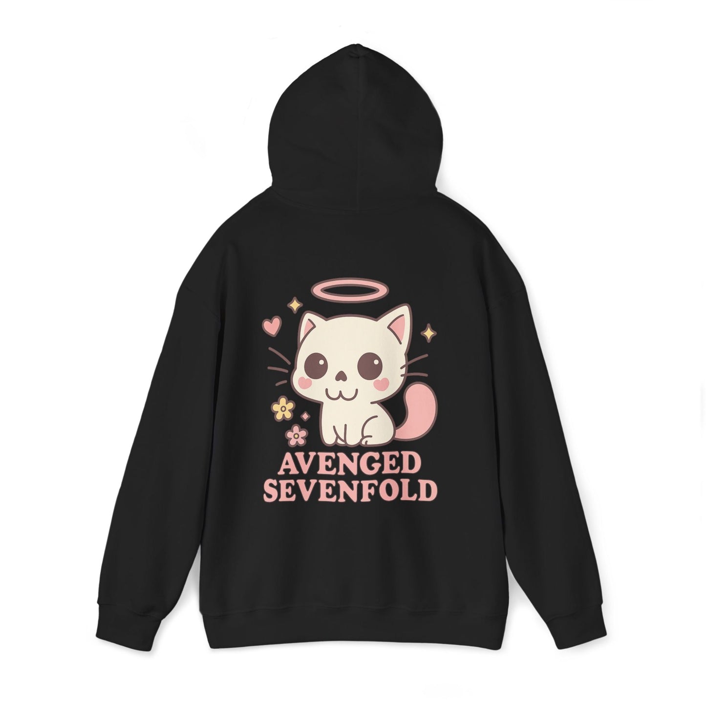 A7X - Cute Cat Graphic Hoodie - Unisex - STRIINGS