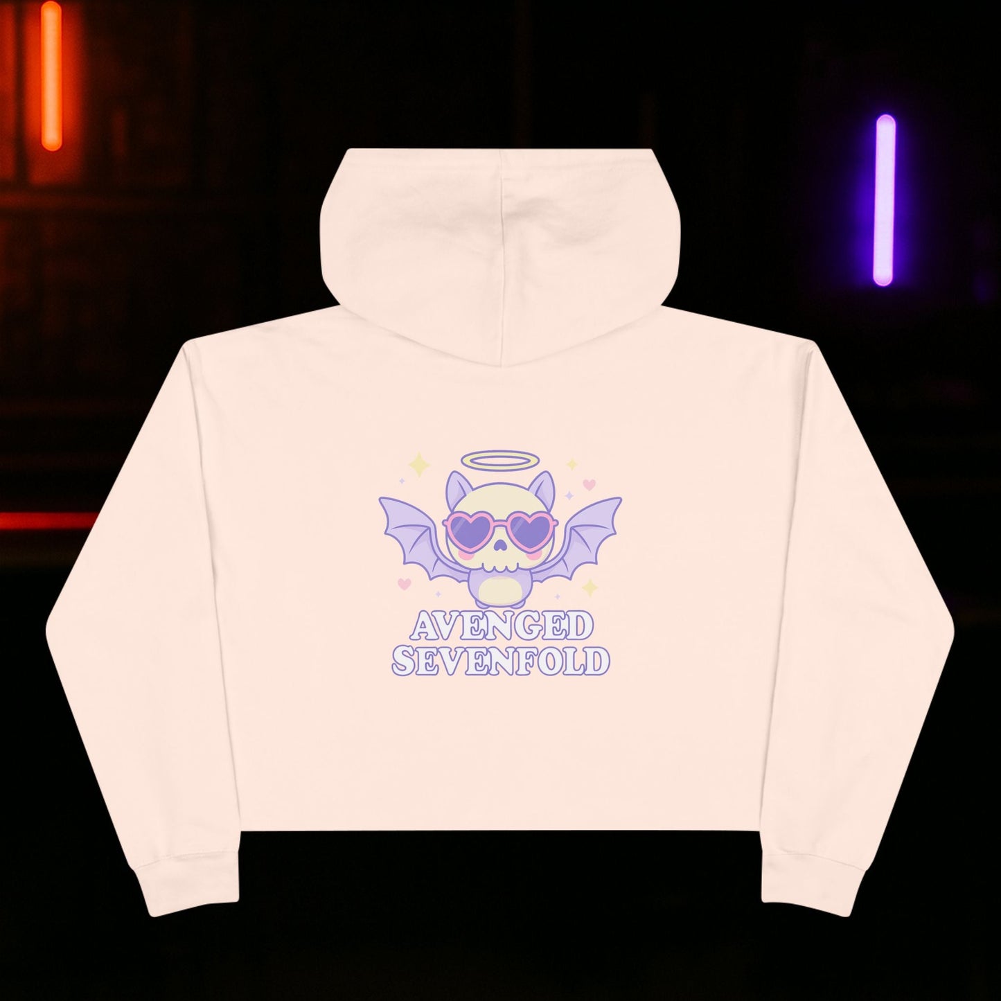 A7X Cute Logo - Mujer - Crop Hoodie - STRIINGS