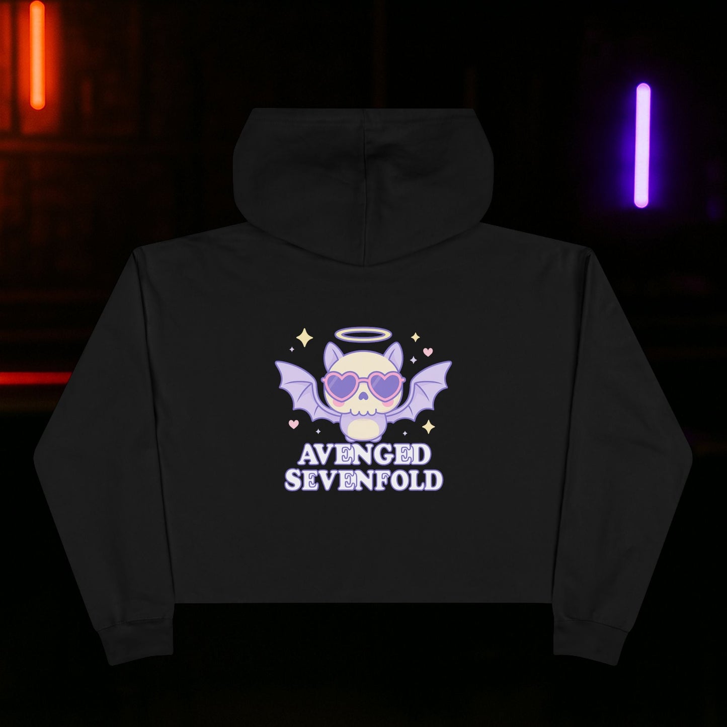 A7X Cute Logo - Mujer - Crop Hoodie - STRIINGS