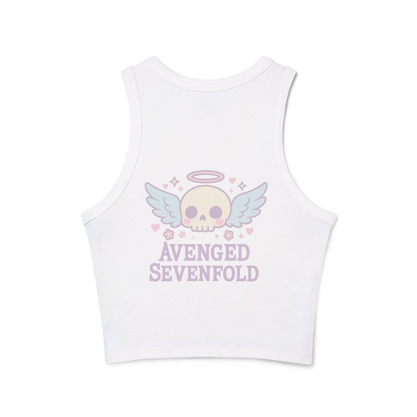 A7X Cute Skull - Mujer Playera Sin Mangas - STRIINGS