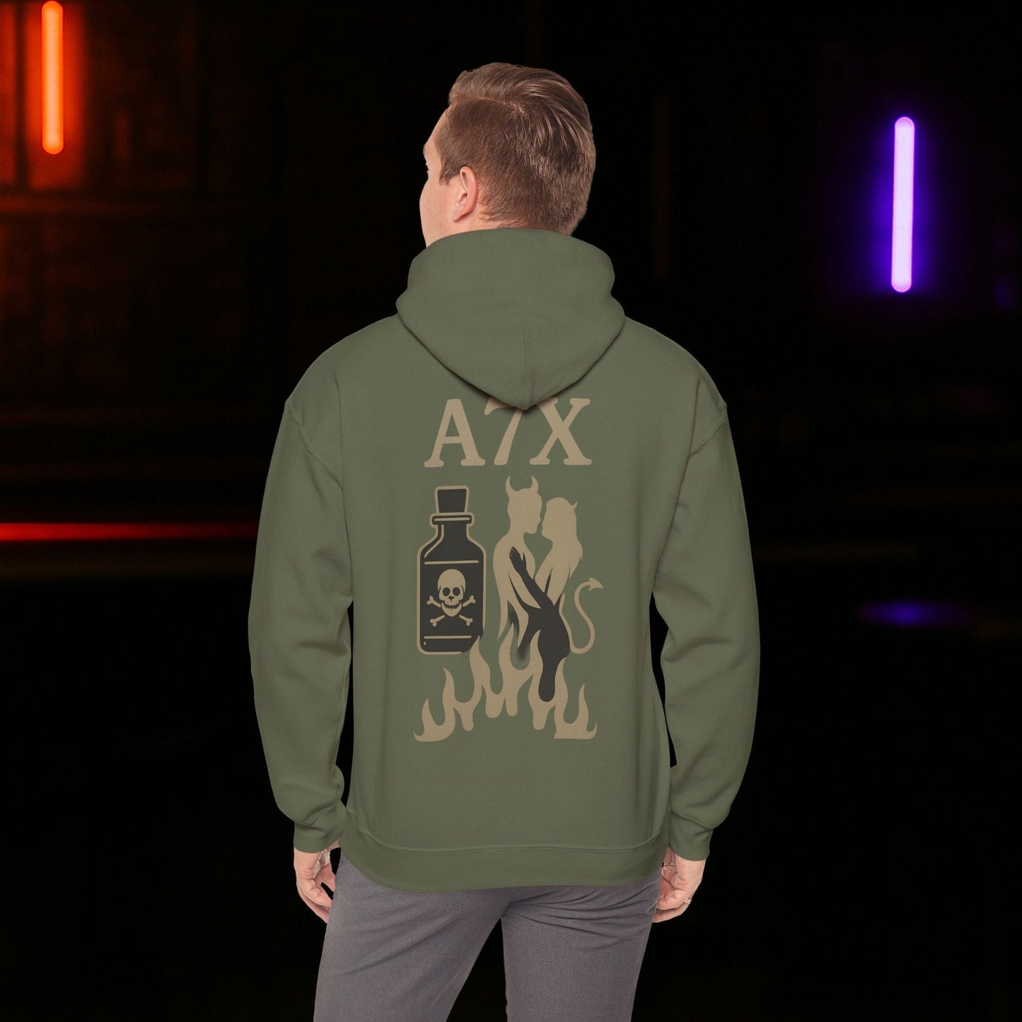 A7X - Gothic Devilish Charm Unisex Hoodie - STRIINGS