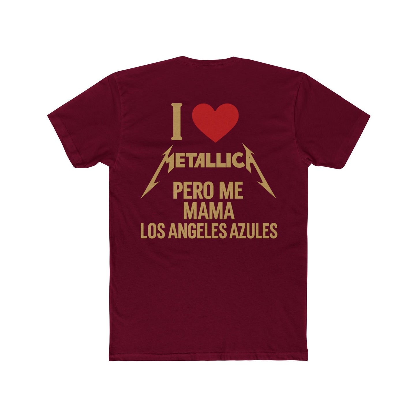 I Love Metallica Unisex Cotton Crew Tee - STRIINGS