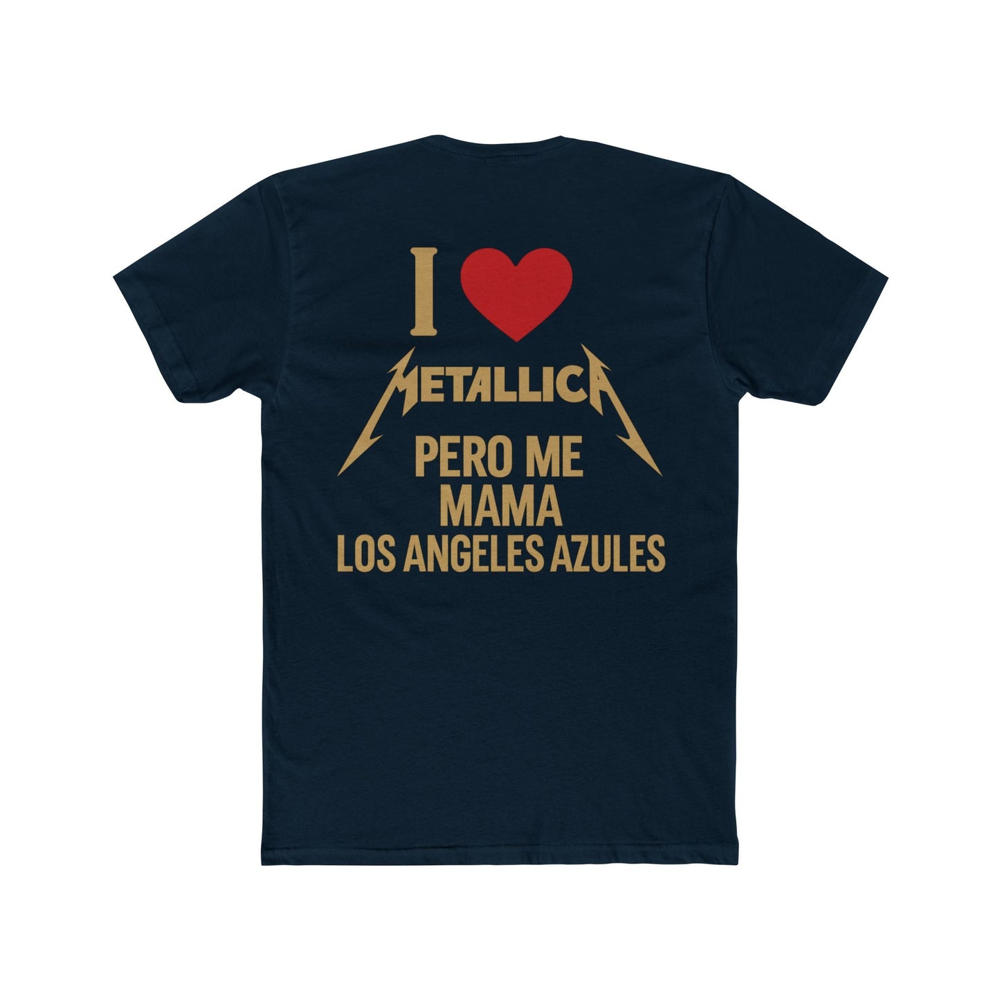 I Love Metallica Unisex Cotton Crew Tee - STRIINGS