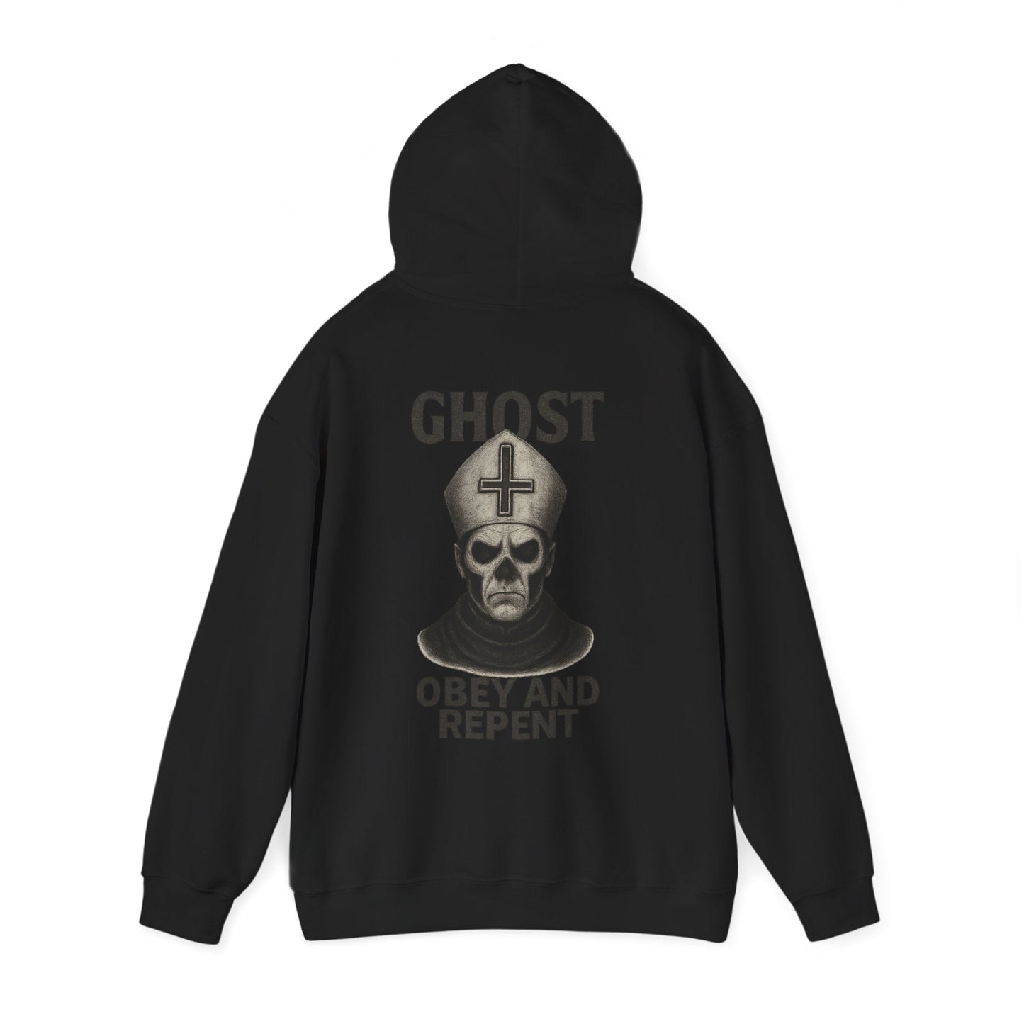 Obey and Repent Unisex Hoodie Ghost - STRIINGS