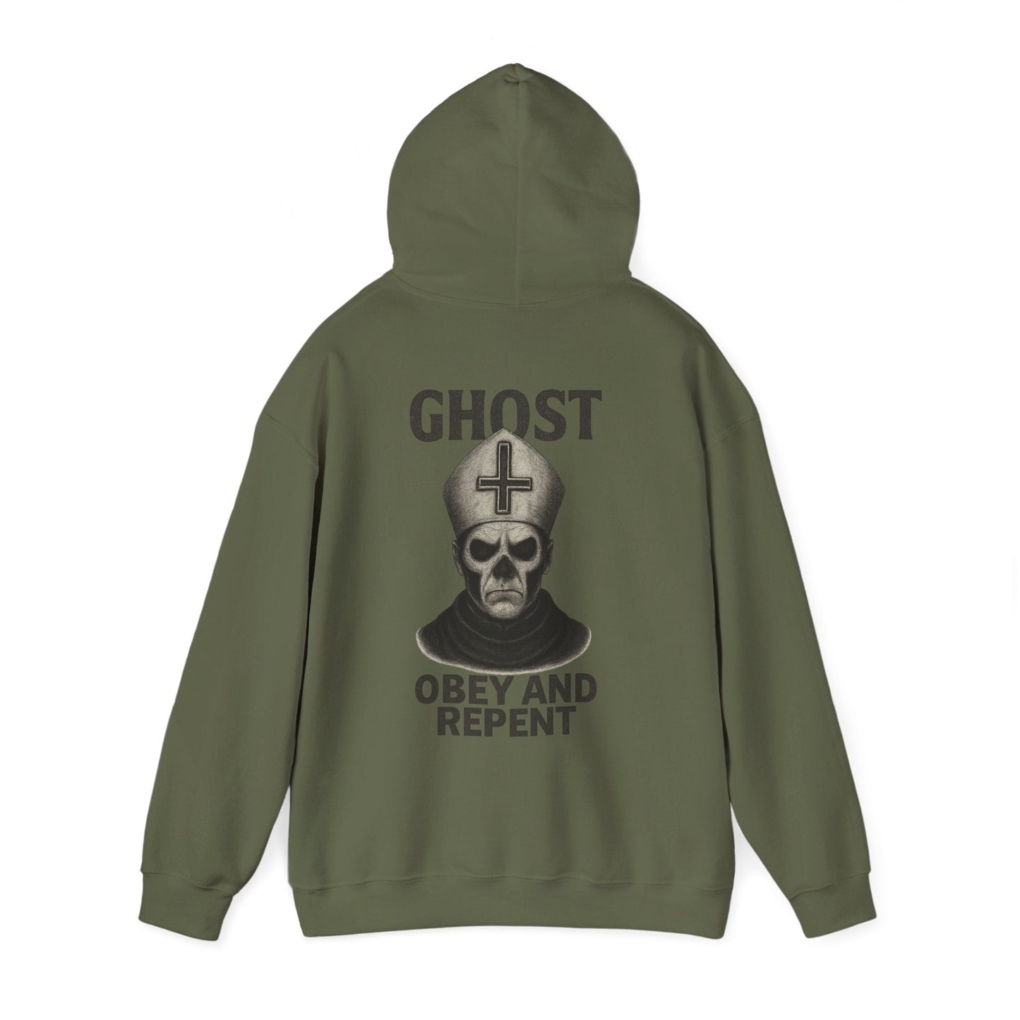 Obey and Repent Unisex Hoodie Ghost - STRIINGS