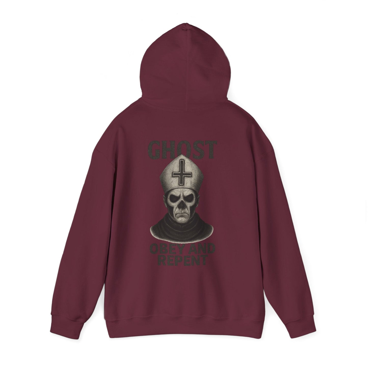 Obey and Repent Unisex Hoodie Ghost - STRIINGS