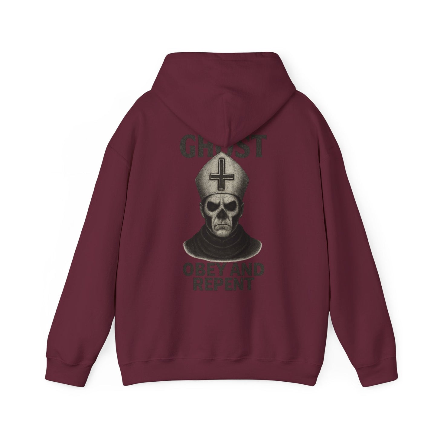 Obey and Repent Unisex Hoodie Ghost - STRIINGS