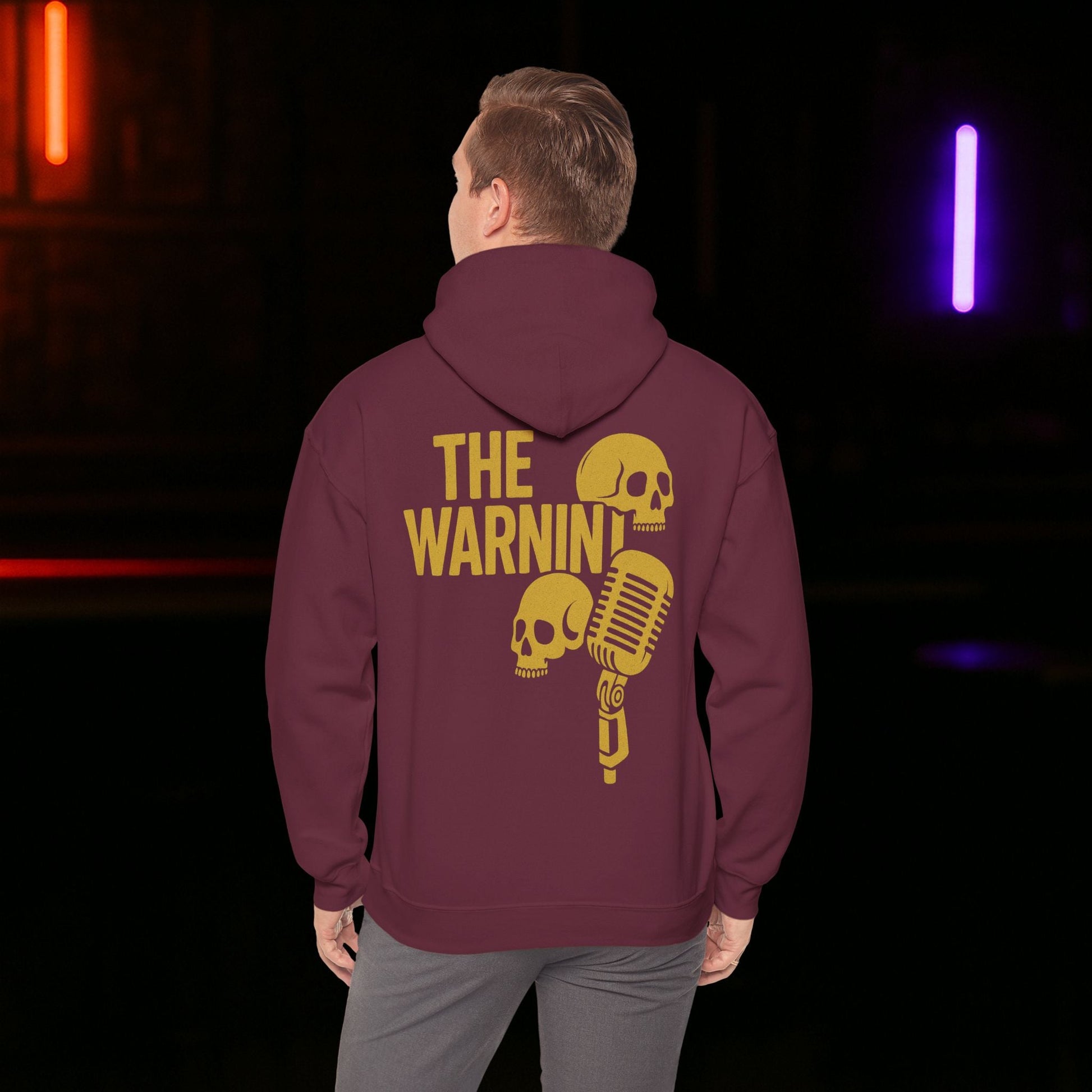 The Warning Skull Unisex Hoodie - STRIINGS