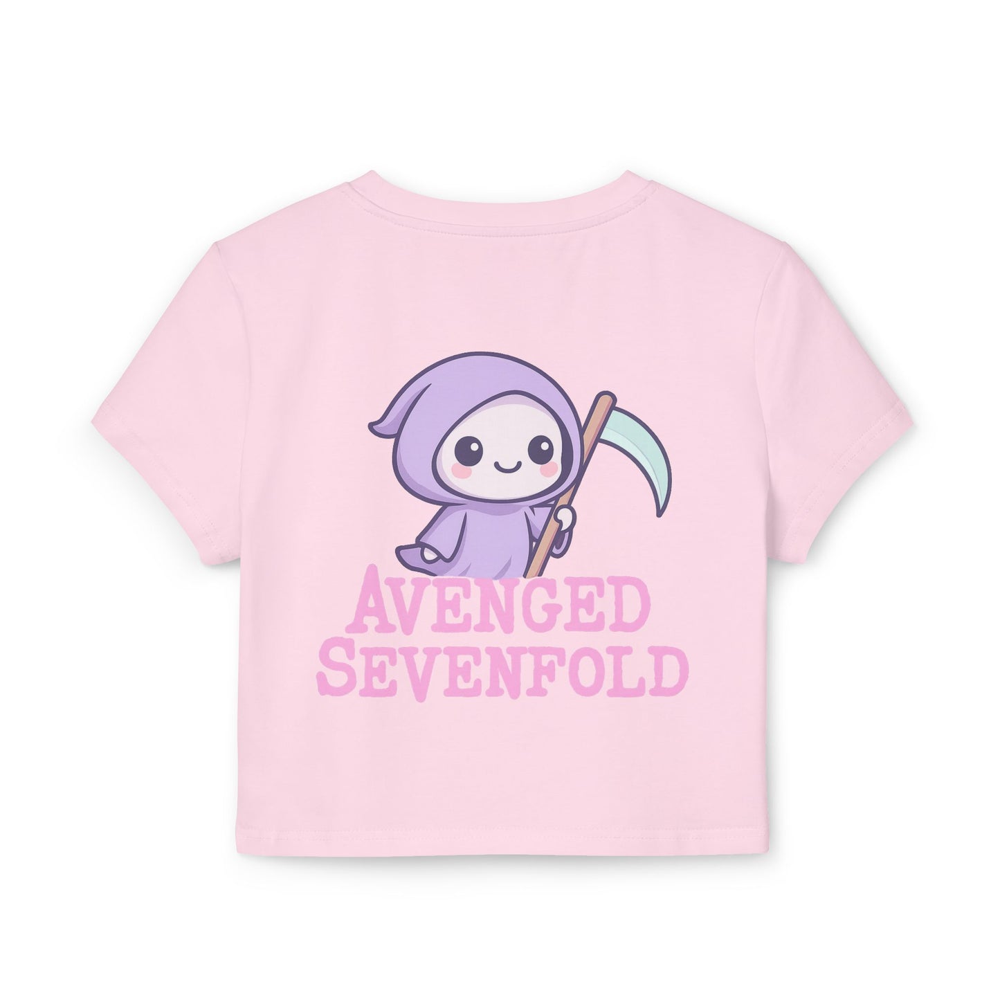 A7X - Cute Death Skull - Baby Tee Mujer