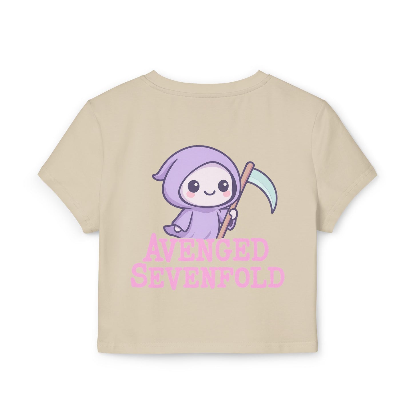 A7X - Cute Death Skull - Baby Tee Mujer