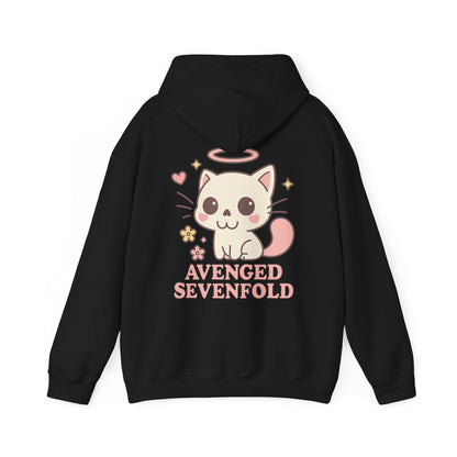 A7X - Cute Cat Graphic Hoodie - Unisex - STRIINGS