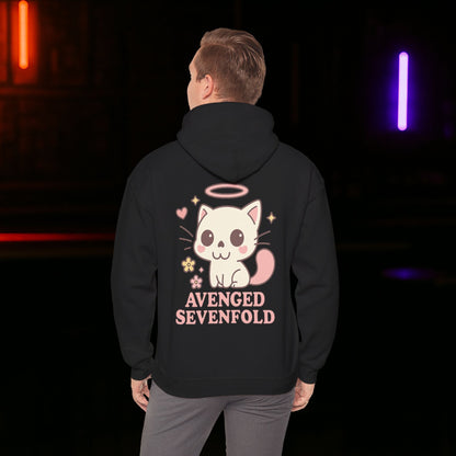 A7X - Cute Cat Graphic Hoodie - Unisex - STRIINGS