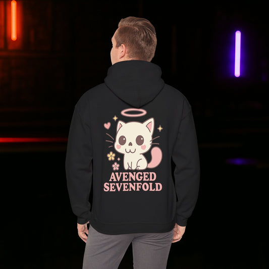 A7X - Cute Cat Graphic Hoodie - Unisex - STRIINGS