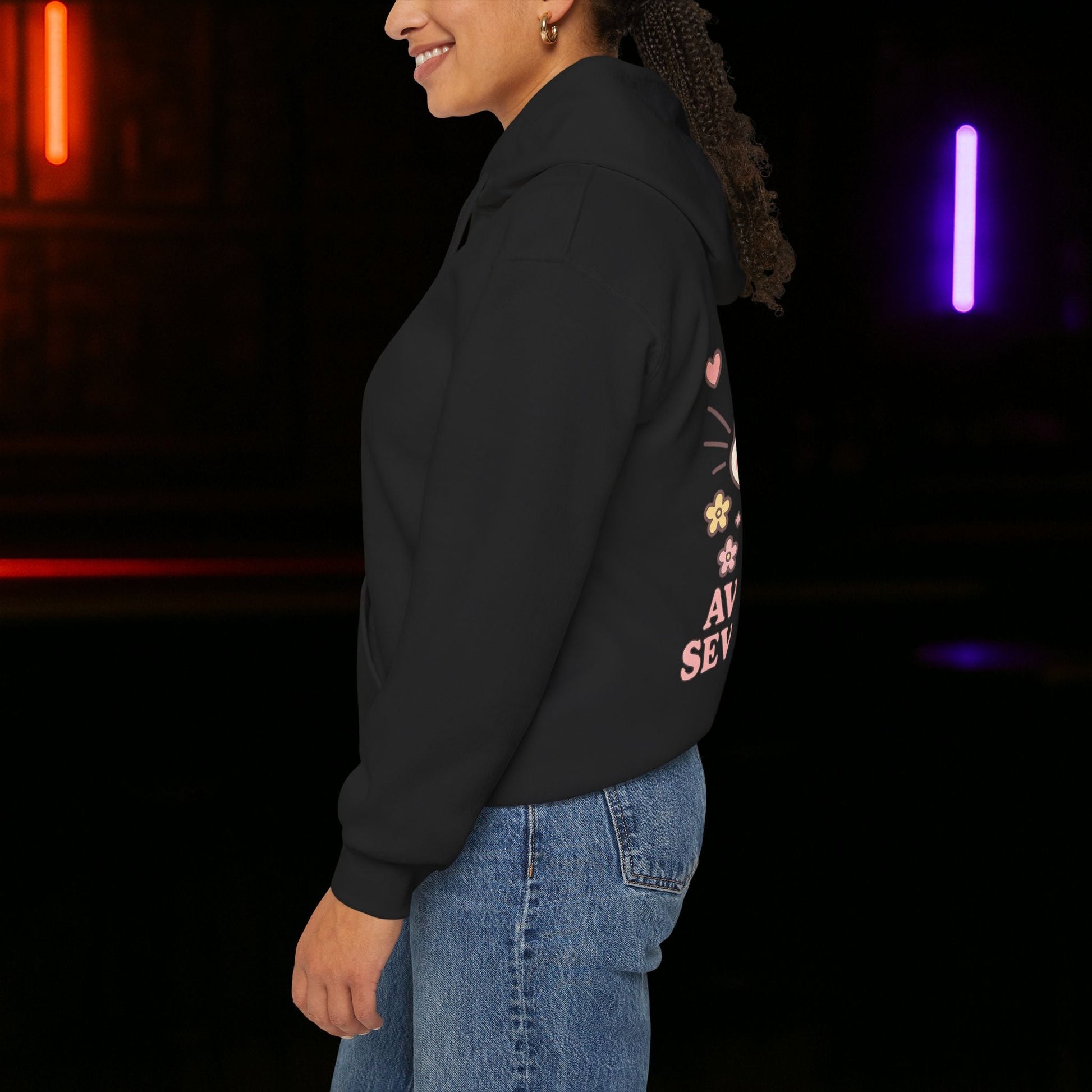 A7X - Cute Cat Graphic Hoodie - Unisex - STRIINGS