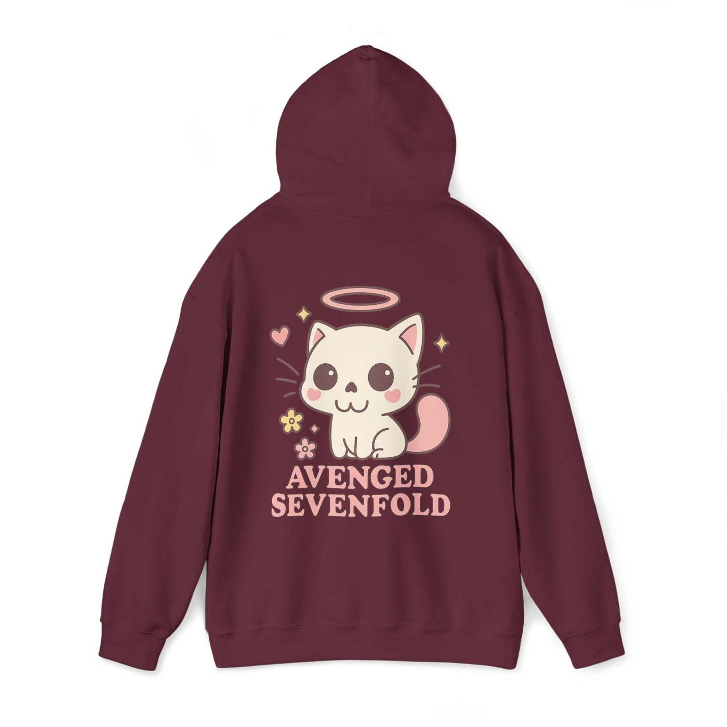 A7X - Cute Cat Graphic Hoodie - Unisex - STRIINGS