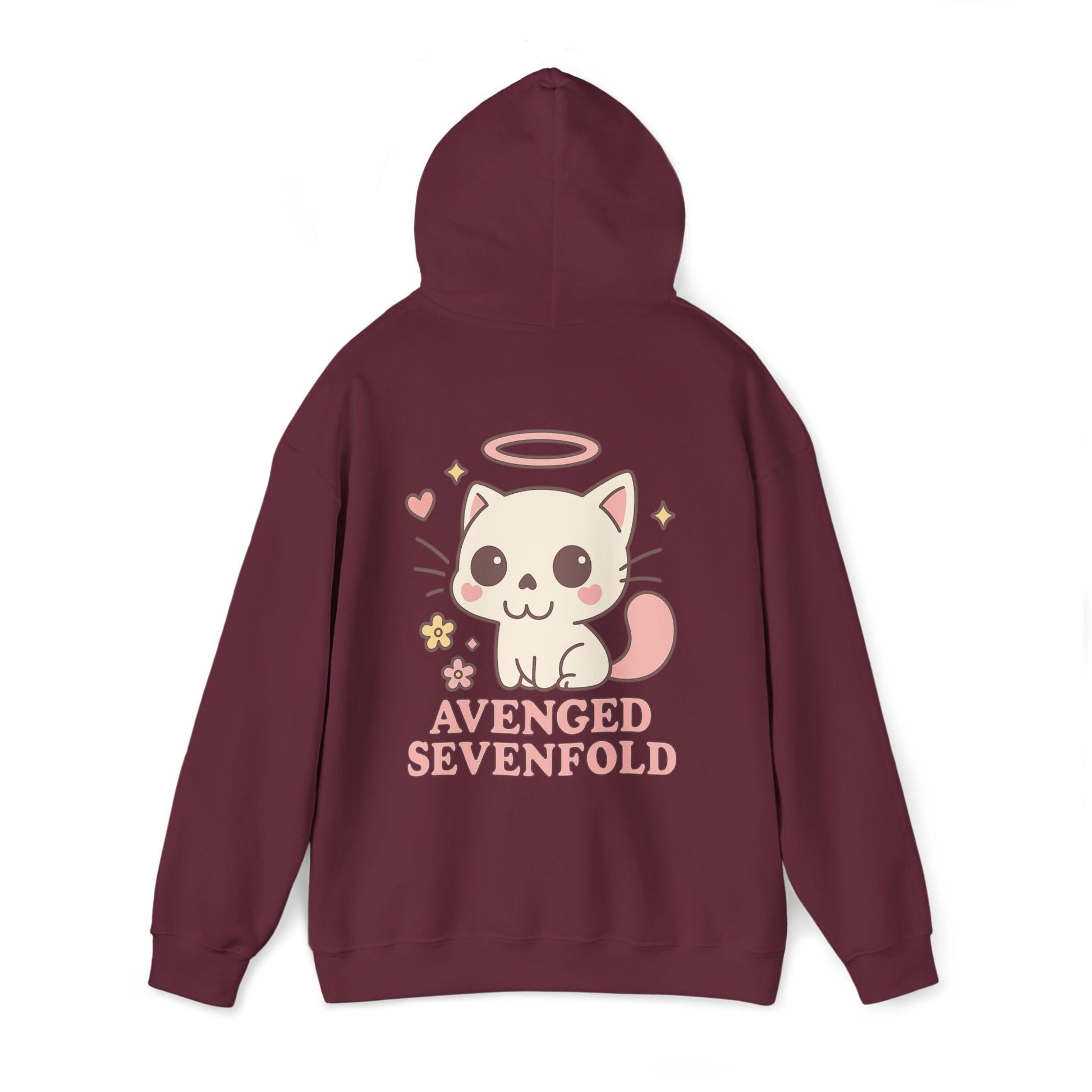 A7X - Cute Cat Graphic Hoodie - Unisex - STRIINGS