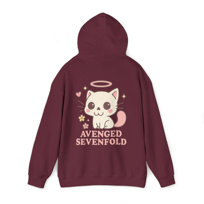 A7X - Cute Cat Graphic Hoodie - Unisex - STRIINGS