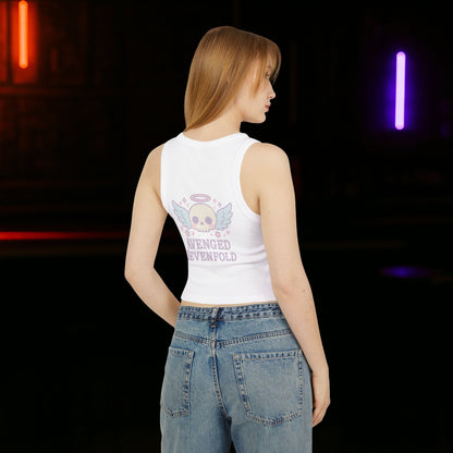 A7X Cute Skull - Mujer Playera Sin Mangas - STRIINGS