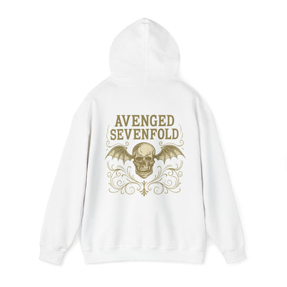 Hoodie Unisex Avenged Sevenfold Skull Gold - STRIINGS