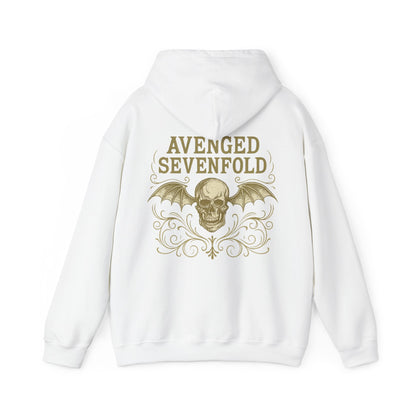 Hoodie Unisex Avenged Sevenfold Skull Gold - STRIINGS
