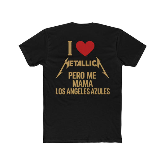 I Love Metallica Unisex Cotton Crew Tee - STRIINGS