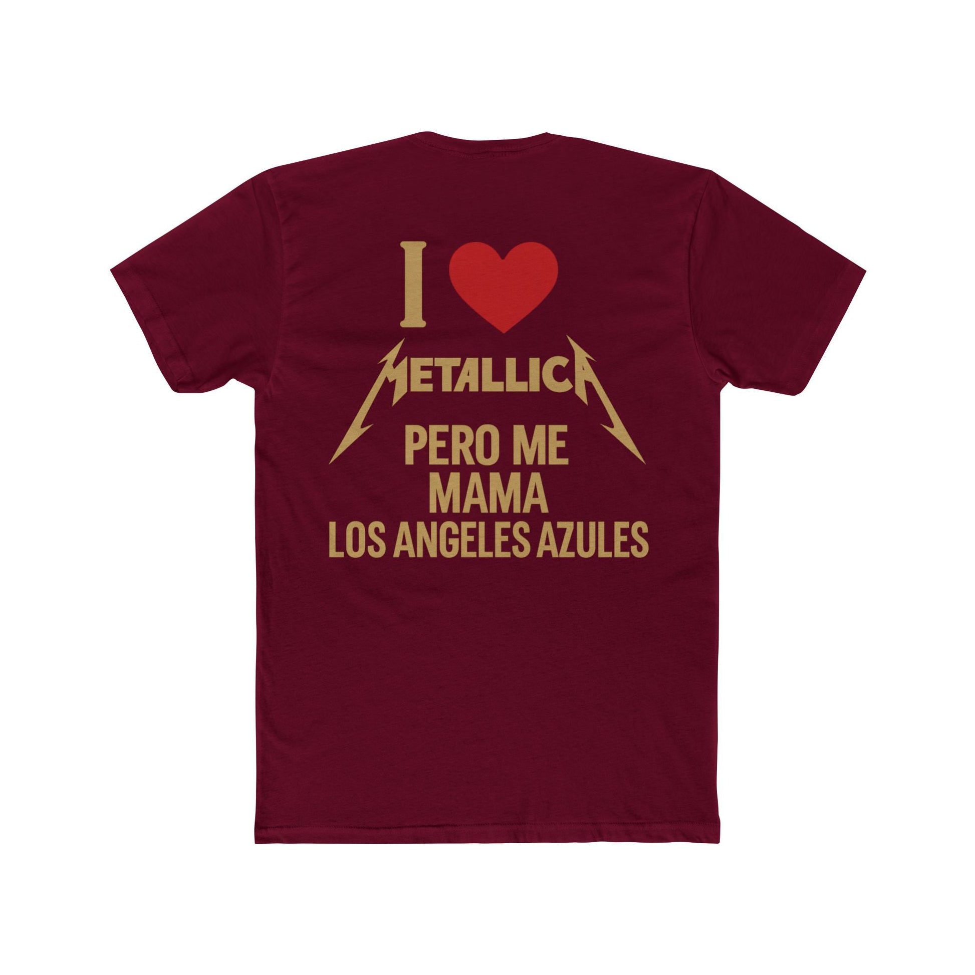 I Love Metallica Unisex Cotton Crew Tee - STRIINGS