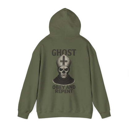 Obey and Repent Unisex Hoodie Ghost - STRIINGS