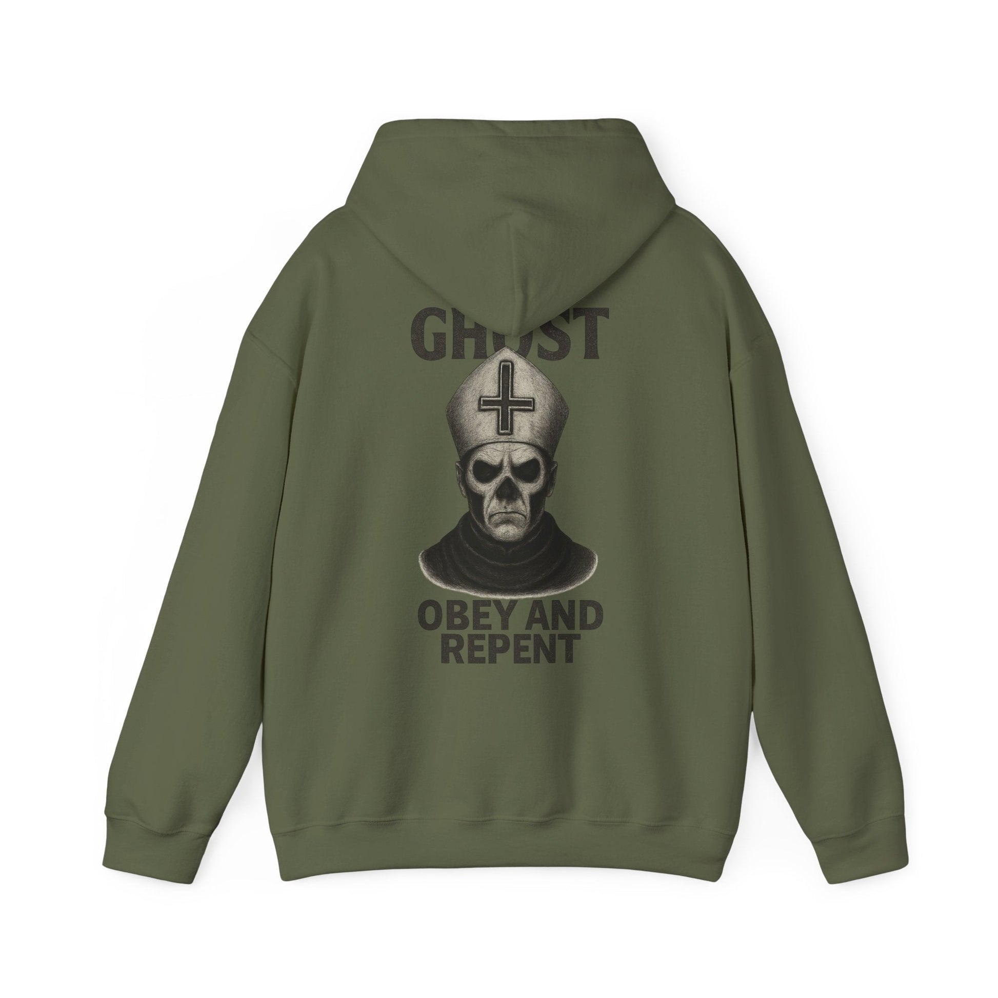Obey and Repent Unisex Hoodie Ghost - STRIINGS