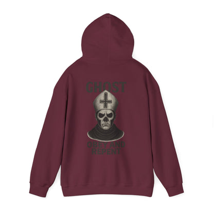 Obey and Repent Unisex Hoodie Ghost - STRIINGS