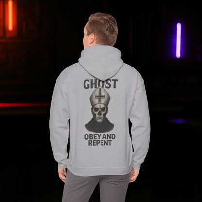 Obey and Repent Unisex Hoodie Ghost - STRIINGS